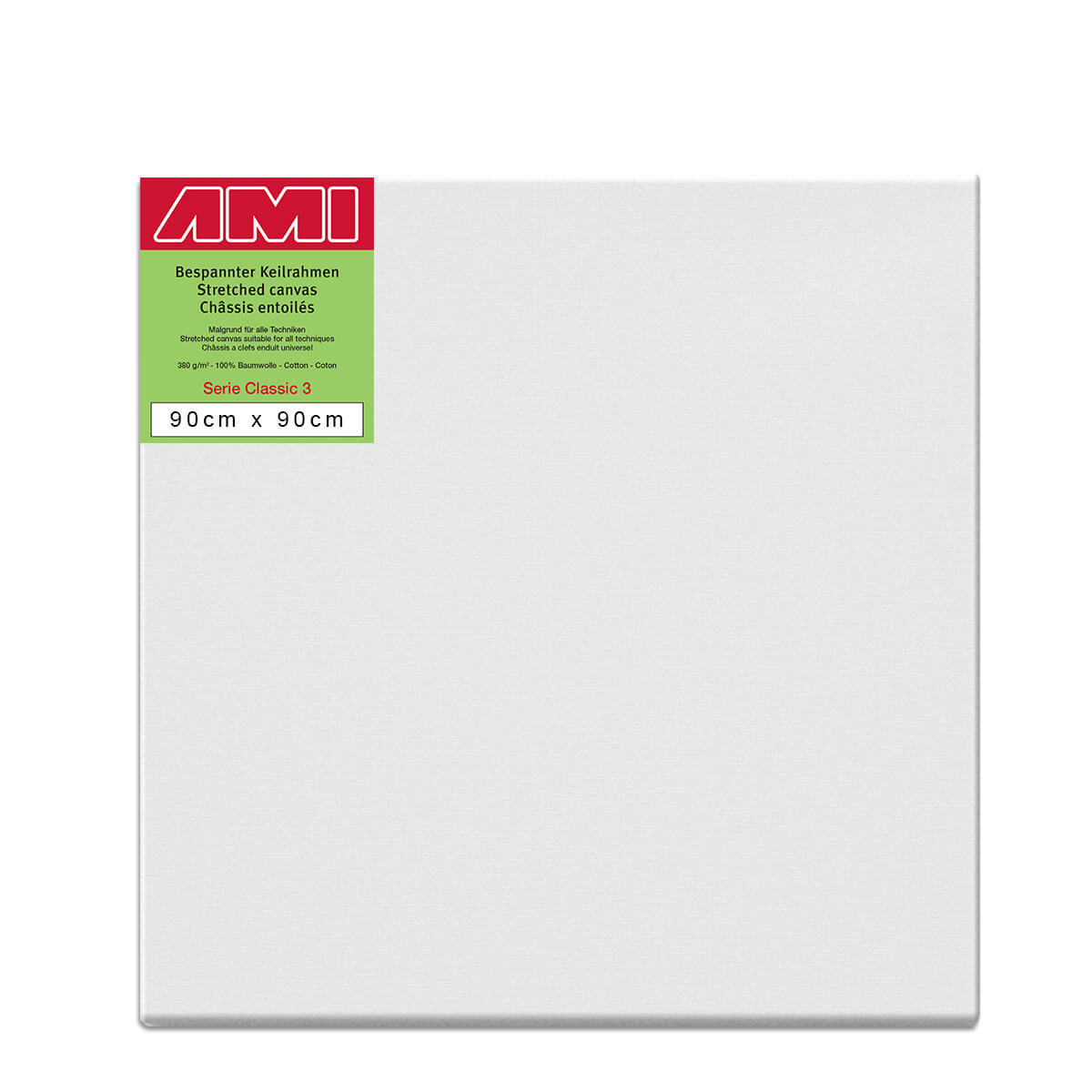 AMI Classic 3 Cotton Canvas Deep 90 x 90cm Box of 2